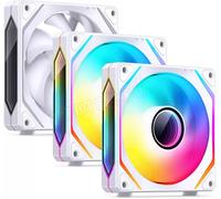 Lot de 3 Ventilateurs de boitier Jonsbo ZL-120 RGB - 12cm (Blanc)
