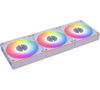 Lot de 3 Ventilateurs de boitier Lian Li Uni Fan CL Wireless Reverse RGB - 12cm (Blanc)