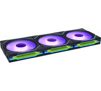 Lian Li Uni Fan SL-INF 120 Reverse Wireless Pack de 3 - Noir