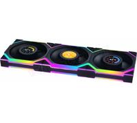 Lot de 3 Ventilateurs de boitier Lian Li Uni Fan SL Wireless LCD Reverse RGB - 12cm (Noir)