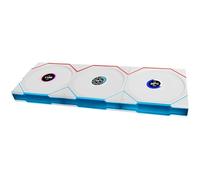 Lian Li Lian Li UNI FAN TL Wireless LCD Lüfter, ARGB, PWM, 3er-Pack inkl. Controller Ventilateur pour PC blanc (l x H x P) 120