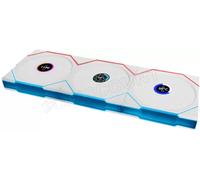 Ventilateur - LIAN LI - UNI FAN TL Ss - ARGB - 3x120mm - Blanc - Contrôle LCD