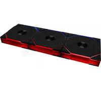 Lian Li Lian Li UNI FAN TL Wireless Lüfter, ARGB, PWM, 3er-Pack - Reverse Blade, 120mm Ventilateur pour PC noir (l x H x P) 120