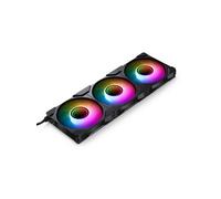 Lot de 3 Ventilateurs de boitier M25 Gen2 Reverse RGB - 12cm (Noir)
