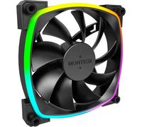 Montech Ventilateurs de boîtier AX120 RGB 120 mm Lot de 3 Noir