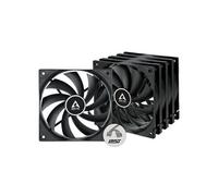 Arctic Cooling Ventilateurs de boîtier P12 PST RGB 12 cm PWM Noir – Lot de 3