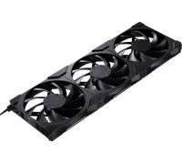 Phanteks Lot de 3 Ventilateurs de boitier M25 Gen2 - 14cm (Noir)