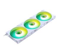 Lot de 3 Ventilateurs de boitier Phanteks M25 Gen2 Reverse RGB - 14cm (Blanc)