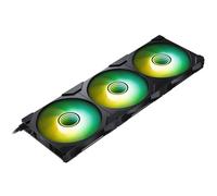 Lot de 3 Ventilateurs de boitier Phanteks M25 Gen2 Reverse RGB - 14cm (Noir)