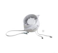Lot de 3 ventilateurs d'échappement de salle de bain avec cordon de tirage, ventilateur de ventilation en plastique avec panneau fermé pour enlever la poussière, ventilateur mural facile à installer
