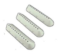 Lot de 3 véritables lève-pales de tambour pour lave-linge Hotpoint, Indesit et Ariston - 12 trous Walkbee
