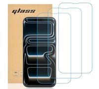 [Lot de 3] Verre Trempé compatible iPhone 17 pro max, Gueche Protection d'écran Pour iPhone 17 pro max [Extrêmement résistant aux rayures] [Haute définition][Facile à installer]