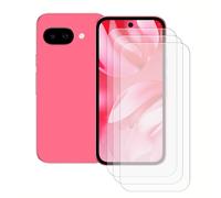 Lot de 3 verre trempé compatible pour Google Pixel 9A 5G 6.3"" - Film de Protection - Visiodirect -