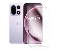 Lot de 3 verre trempé compatible pour OnePlus 15 5G 6.78"" CPH2747, CPH2745, PLK110 - Film de Protection - Visiodirect -