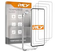 [Lot de 3] Verre Trempé et Coque Anti-Shock pour Huawei P Smart 2021 - Y7a, Verre trempé et Silicone TPU Haute résistance