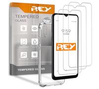 [Lot de 3] Verre Trempé et Coque Anti-Shock pour Huawei Y6s 2019 - Y6 2019, Verre trempé et Silicone TPU Haute résistance
