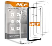 [Lot de 3] Verre Trempé et Coque Anti-Shock pour Motorola Moto G54 5G, Verre trempé et Silicone TPU Haute résistance