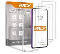 [Lot de 3] Verre Trempé et Coque Anti-Shock pour ONEPLUS 8T - 9R, Verre trempé et Silicone TPU Haute résistance