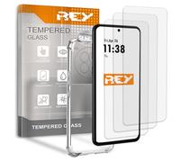 Lot de 3 Verre Trempé et Coque Anti-Shock pour ONEPLUS ACE 3 Pro, Verre trempé et Silicone TPU Haute résistance