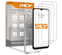 [Lot de 3] Verre Trempé et Coque Anti-Shock pour Oppo REALME C53 4G - REALME NARZO N53 4G - REALME Note 50 4G - REALME C51 4G, Verre trempé et Silicone TPU Haute résistance