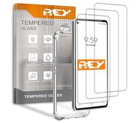 [Lot de 3] Verre Trempé et Coque Anti-Shock pour Oppo RENO5 Z 5G - A94 5G - A95 5G, Verre trempé et Silicone TPU Haute résistance