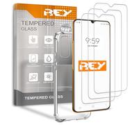 [Lot de 3] Verre Trempé et Coque Anti-Shock pour Vivo Y72 5G - Y52 5G - IQOO Z3, Verre trempé et Silicone TPU Haute résistance