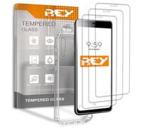 [Lot de 3] Verre Trempé et Coque pour Sony Xperia L3, Verre trempé et Silicone TPU Haute résistance