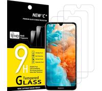 Lot De 3, Verre Trempé Pour Huawei Y6 2019, Y6 Prime (2019), Film Protection Écran Efficace Contre Les Rayures - Sans Bulles - Ultra Résistant (0,33mm Hd Ultra Transparent) Dureté 9h Glass