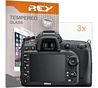 [Lot de 3] Verre Trempé pour Nikon D7100 - D7200 - D6100 - D800 - D750 - D610 - D600 - D580, Protecteur d'écran qualité supérieure