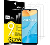 Lot De 3, Verre Trempé Pour Oppo A15, Oppo A15s, Film Protection Écran Efficace Contre Les Rayures - Sans Bulles - Ultra Résistant (0,33mm Hd Ultra Transparent) Dureté 9h Glass