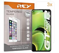 [Lot de 3] Verre Trempé pour REALME GT Neo 2 - GT 2 Pro - REALME 9i - REALME Q5 - GT Neo 3T - GT 2 Master Explorer Edition - REALME 9 5G, Protecteur d'écran qualité supérieure