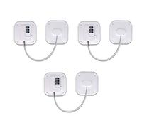 Lot de 3 verrous de sécurité pour réfrigérateur avec mot de passe pour enfants, adultes, bébés, placards, portes de congélateur, tiroirs, armoires