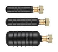 Lot de 3 vessies de nettoyage de canalisations en caoutchouc pour éviers de salle de bain et canalisations de douche pour canalisations principales, éviers de cuisine, plomberie, élimination des poils