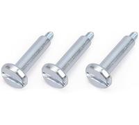 Lot de 3 vis de fixation de base de rechange argentées pour console de jeu Playstation 5 PS5 Support vertical Accessoires