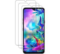 Lot De 3 Vitres Trempées Pour Lg G8x Thinq - Dureté 9h, Anti-Rayures, Bords 2.5d, Sensibilité Préservée, Kit De Pose Inclus