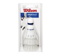 Lot de 3 volants Wilson Dropshot Blanc TU