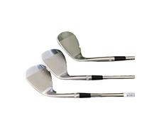 Lot de 3 Wedges de Golf argentés, Tailles S, M10, édition limitée, tiges en Acier R/S, Couvre-têtes(Dynamic Gold S200)