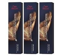 Lot de 3 Wella Koleston Perfect ME+ 5/71 Brun clair Marron cendré 60 ml