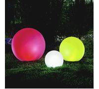 Lot de 3 x boule solaire multicolore 20,30, 40 cm