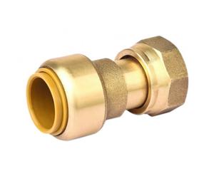 Lot de 3 x Raccord union - Laiton - Femelle - à écrou mobile - 15x21 - D16 - Toutub BOUTTÉ