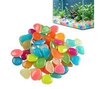 Lot de 30/50 galets imperméables colorés pour jardin, entrée, , aquarium, pots de fleurs, jardin, cour, extérieur