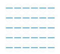 Lot de 30/50 patchs adhésifs pour capteur de corps Omnipod Sports - Étanche - Film transparent