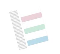 Lot de 30/60/120 étiquettes autocollantes repositionnables et inscriptibles pour bloc-notes, planificateur, classeur, marque-page, notes adhésives, onglets de livre, fournitures d'étude, marqueurs de