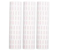 Lot de 30/60 rouleaux d'étiquettes autocollantes à une rangée de papier pour étiqueteuse MX5500 21 x 12 mm