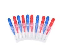 Lot de 30 à 50 bâtonnets cure-dents, têtes fil dentaire et brossettes interdentaires en plastique for le nettoyage des dents Pour Nettoyer Entre Dents(50pcs-random)