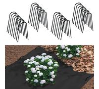 IDMarket - Lot de 30 agrafes pour Toile de paillage 10 CM