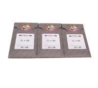 Lot de 30 aiguilles à bille Organ ELX705 2022 dans une boîte en plastique transparent CKPSMS pour surjeteuse portable domestique et machines à coudre Coverstitch (taille de l'aiguille : 14/90B)