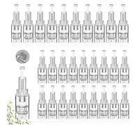 Lot de 30 aiguilles à microneedling de rechange Derma Pen, 24 broches Micro Nano Aiguilles de rechange Microneedling Cartouches de rechange pour la restauration de la peau