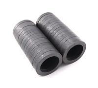 Lot de 30 aimants ronds en ferrite avec trous - 35 mm - Pour réfrigérateur, projets scientifiques, travaux manuels, autour du bureau