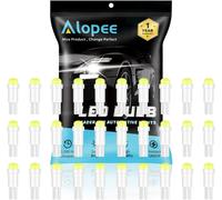 Lot De 30 Ampoule T5 Led Blanc 12v Cob 1smd - Auto Ampoule Tableau De Bord Compatible Avec Ampoule W1.2w 73 74 2723 2721 W3w